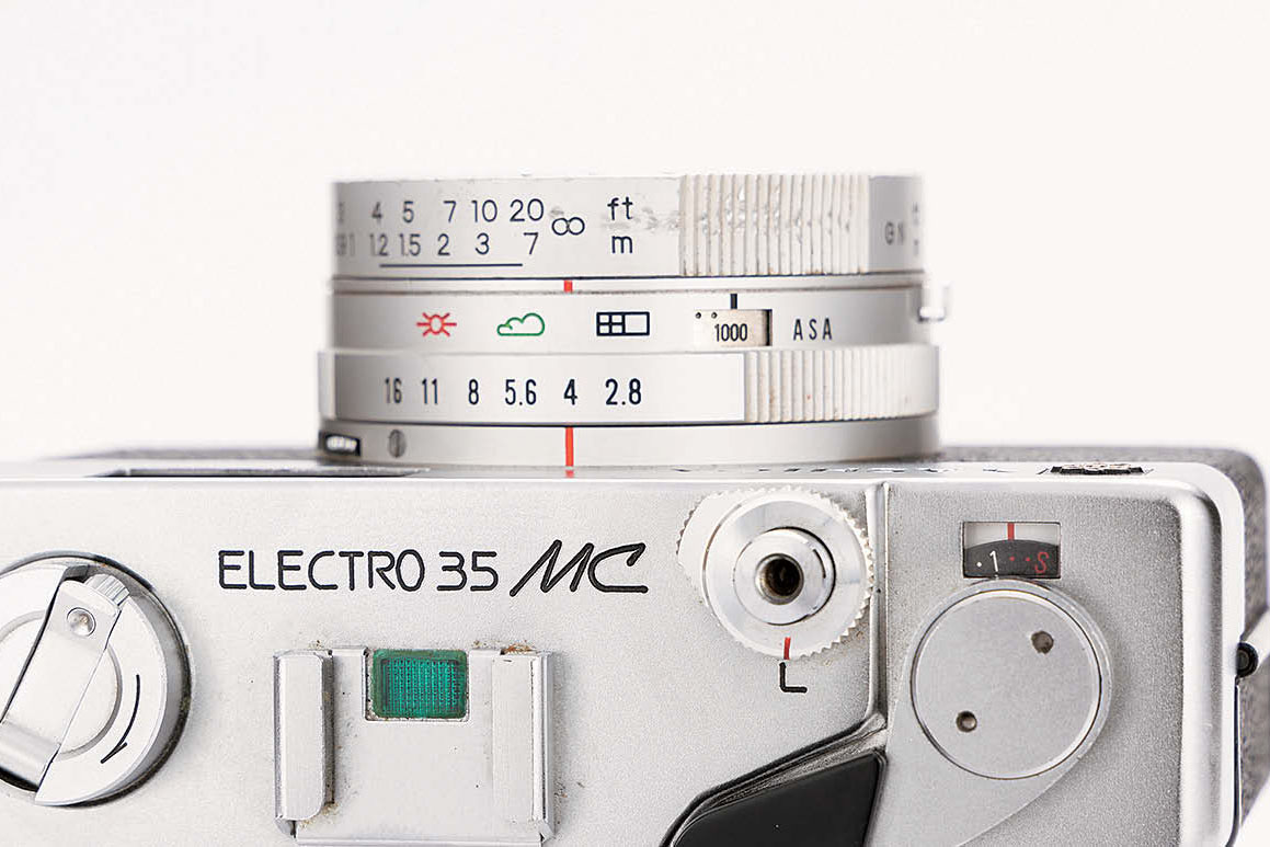YASHICA ELECTRO 35 MC」かわいくて肌身離さず持ち歩きたいコンパクト