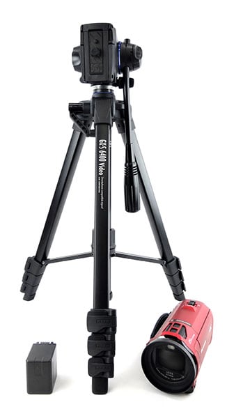 Panasonic V360MS ビデオカメラ 三脚セット