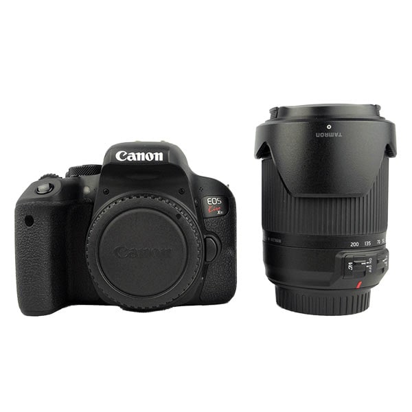 キヤノン 一眼レフカメラ EOS Kiss X9i ブラック 望遠ズームレンズ