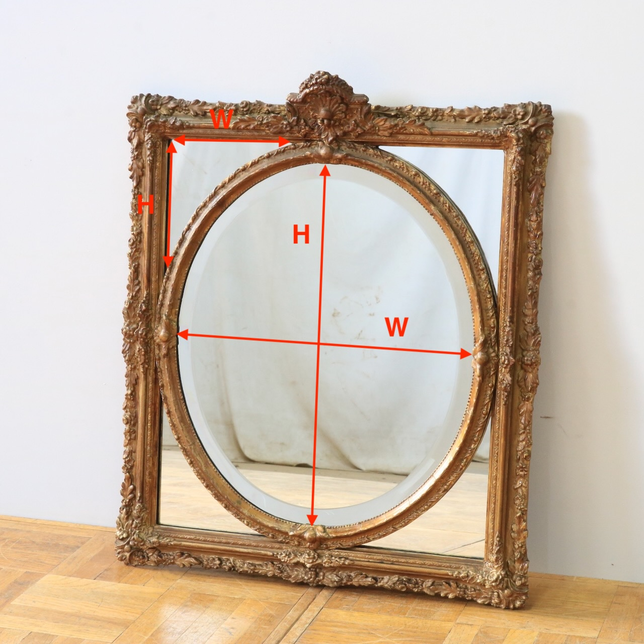 ウォールミラー | アンティークショップ ジェオグラフィカ ｜E-SHOP