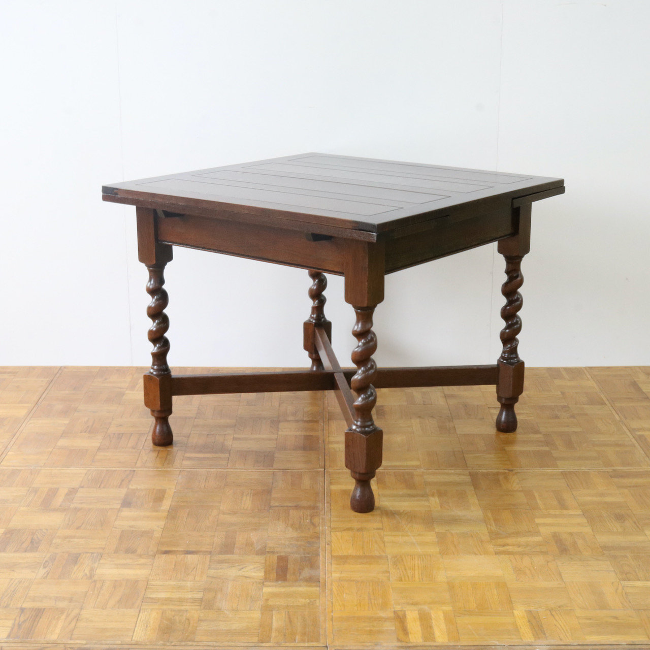 枯鐵☆管402☆イギリス製☆アンティーク☆ドローリーフ☆ダイニング