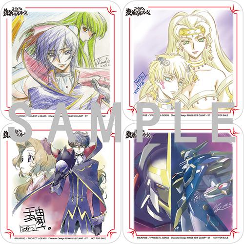 コードギアス 映画 前売り 来場者 特典 クリアファイル 計32種 38