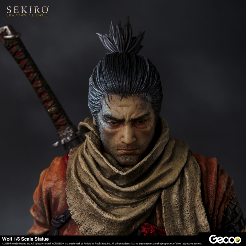 gecco 隻狼 狼 狼 1/6スケール スタチュー | Gecco