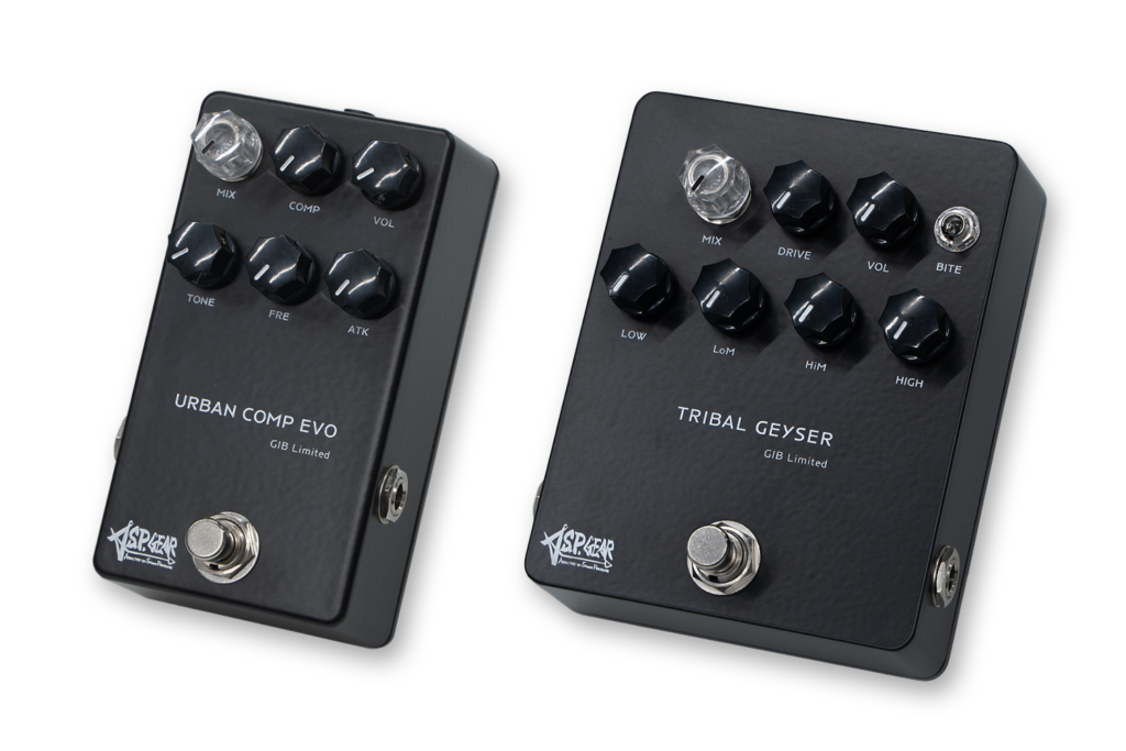 A.S.P. GEARとGIBがコラボレーション！人気の2つのエフェクターをGIB