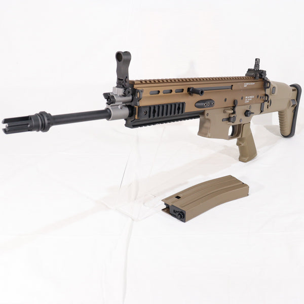 次世代電動ガン SCAR-L CQCタンカラー マガジン3本付き 次世代電動ガン