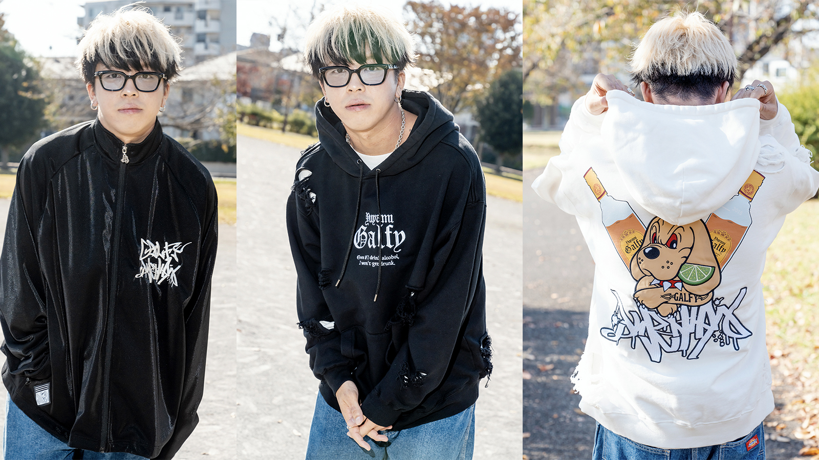 夕闇に誘いし漆黒の天使達 × GALFY × GEKIROCK CLOTHINGのスペシャル