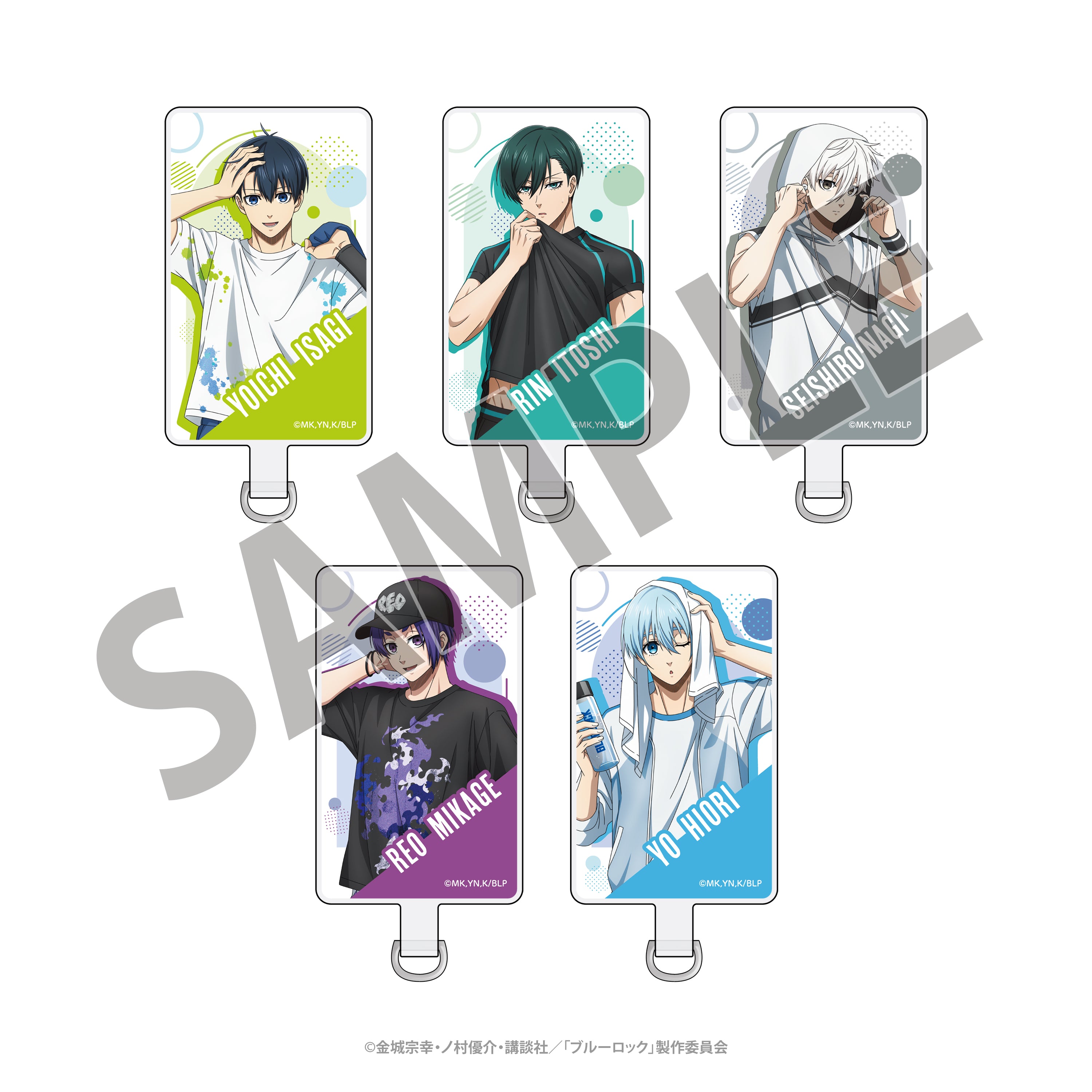 ブルーロック ブルロ 原画展 ぱしゃこれPREMIUM 凪誠士郎① ブルー