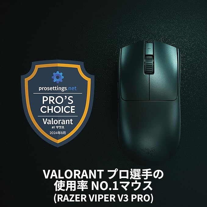 Razer Viper V3 Pro｜プロeスポーツ仕様の超軽量ゲーミングマウス – GG