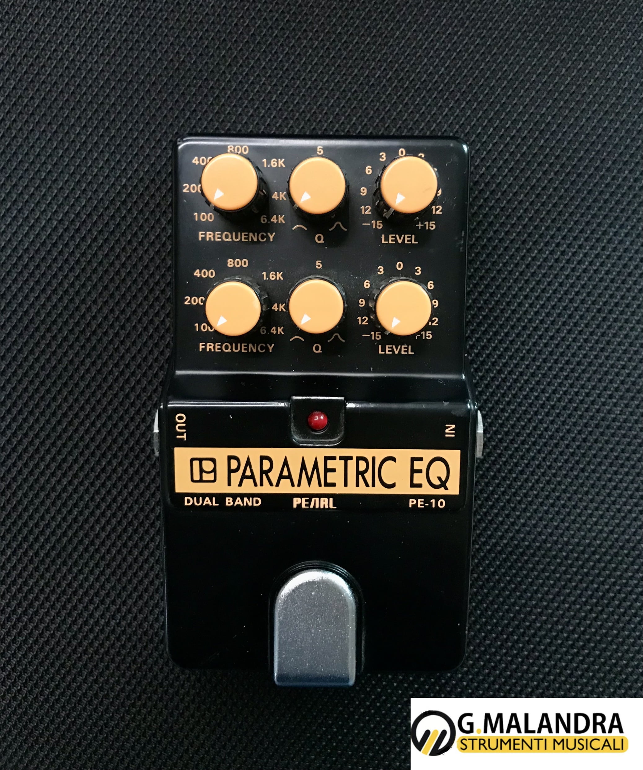 希少Pearl PE-10 Parametric EQデュアルバンドEQ 日本製 希少Pearl PE