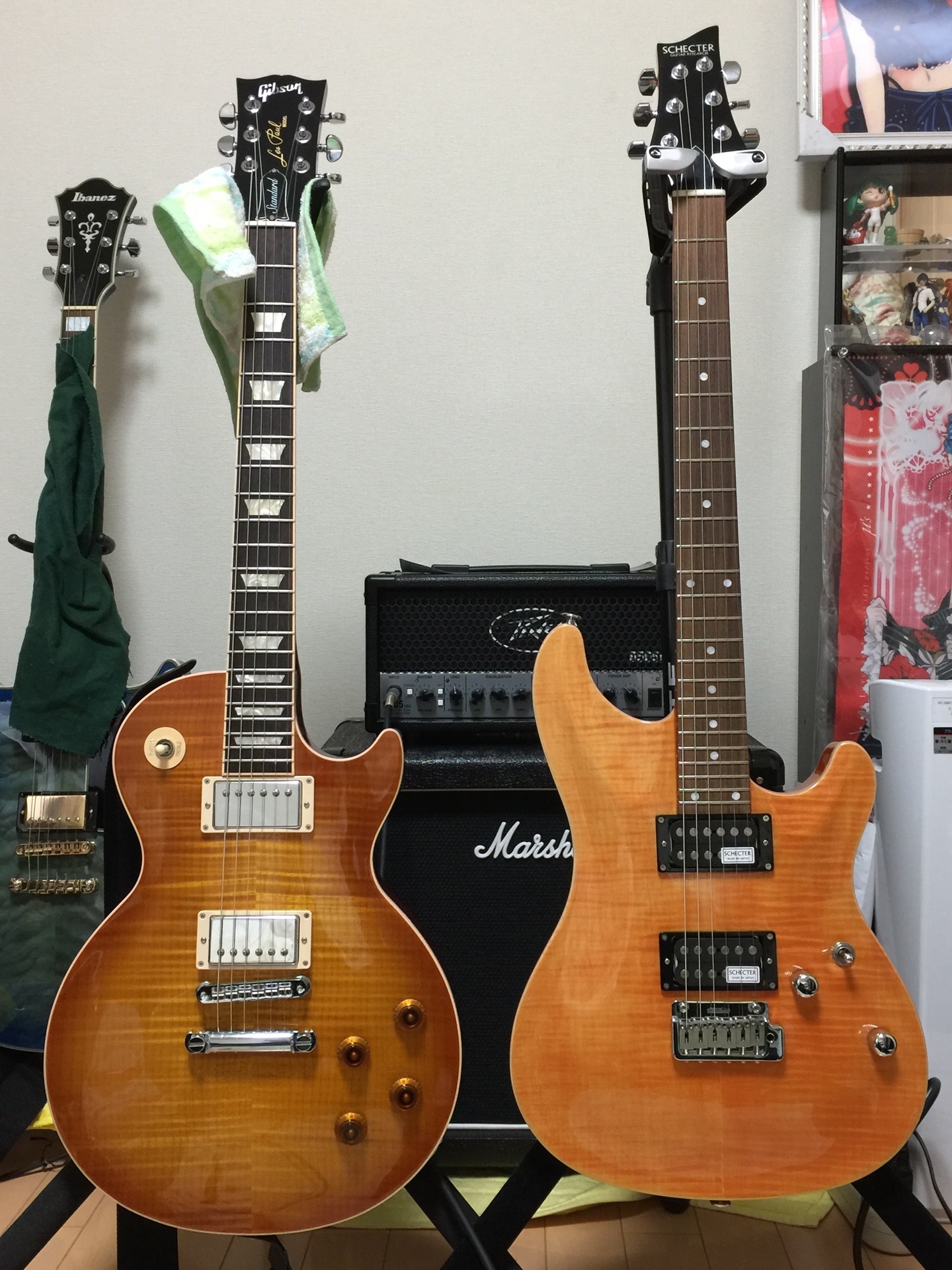 SCHECTER RJ-1-24-VTR レビュー その②『LPと比べてみた』: 『G』-Life