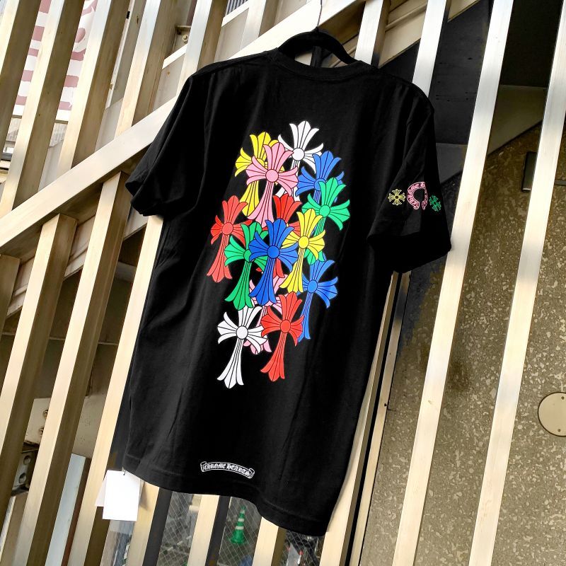 Chrome Hearts マルチカラー クロス Tシャツ CHROME HEARTS MLTCOL CEM