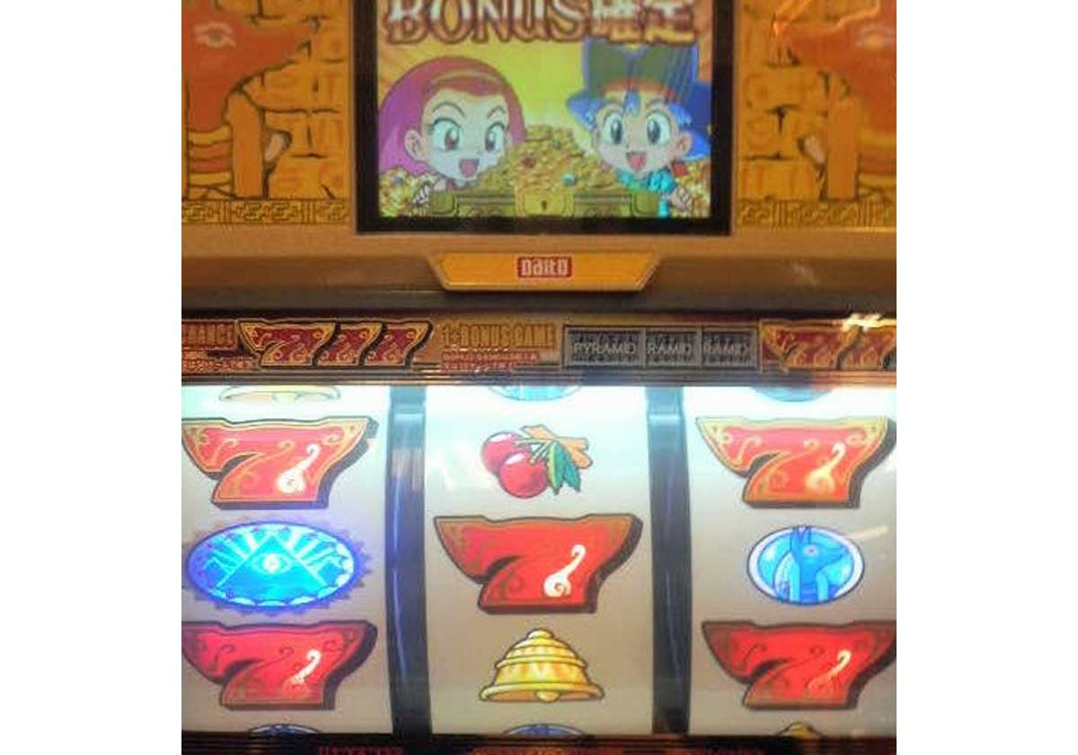 初代 秘宝伝 スロット実機