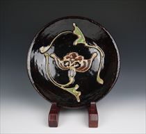 河井寛次郎 「鉄釉筒描花文鉢」｜商品一覧｜GALLERY 帝塚山