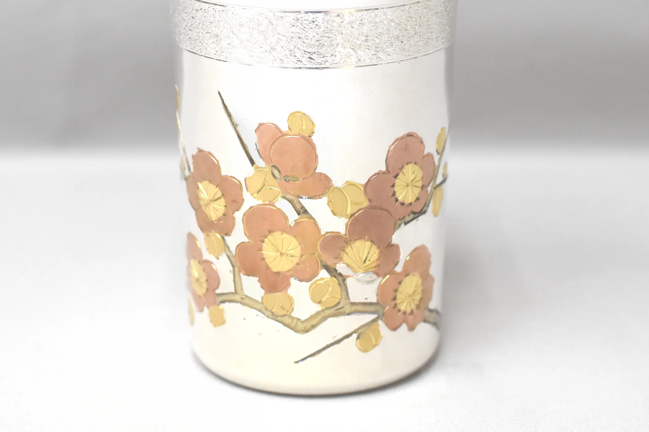 銀製 梅文様 透かし彫り 骨董品 調味料ケース 瓶 2025年最新】銀製 調味