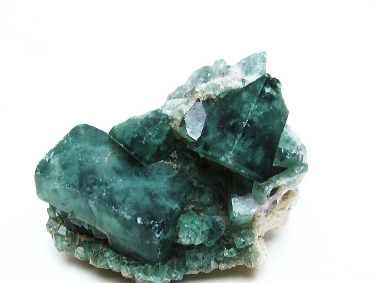 パワーストーン 天然石 フローライト原石[T750-3964]