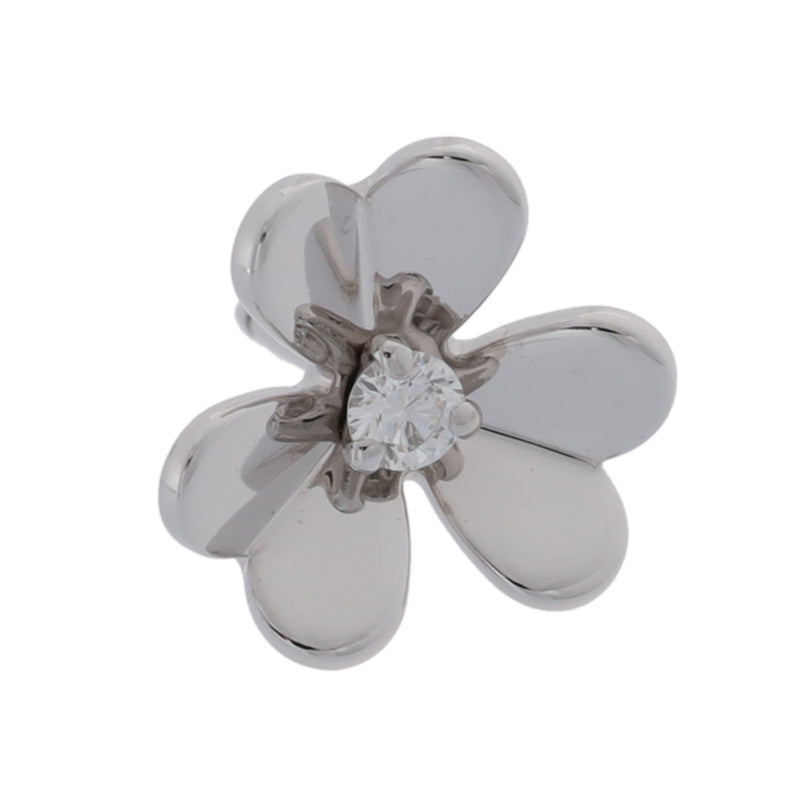 ヴァンクリーフ＆アーペルフリヴォル ミニ ピアス ダイヤ レディース