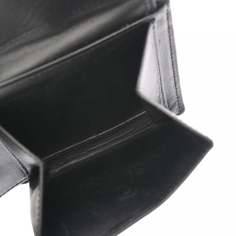 ロエベバイフォールド ウォレット ブラック メンズ レザー 二つ折り