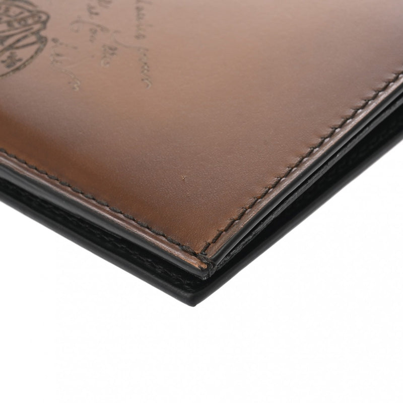ベルルッティ パスポートホルダー エスケール ブラウン メンズ