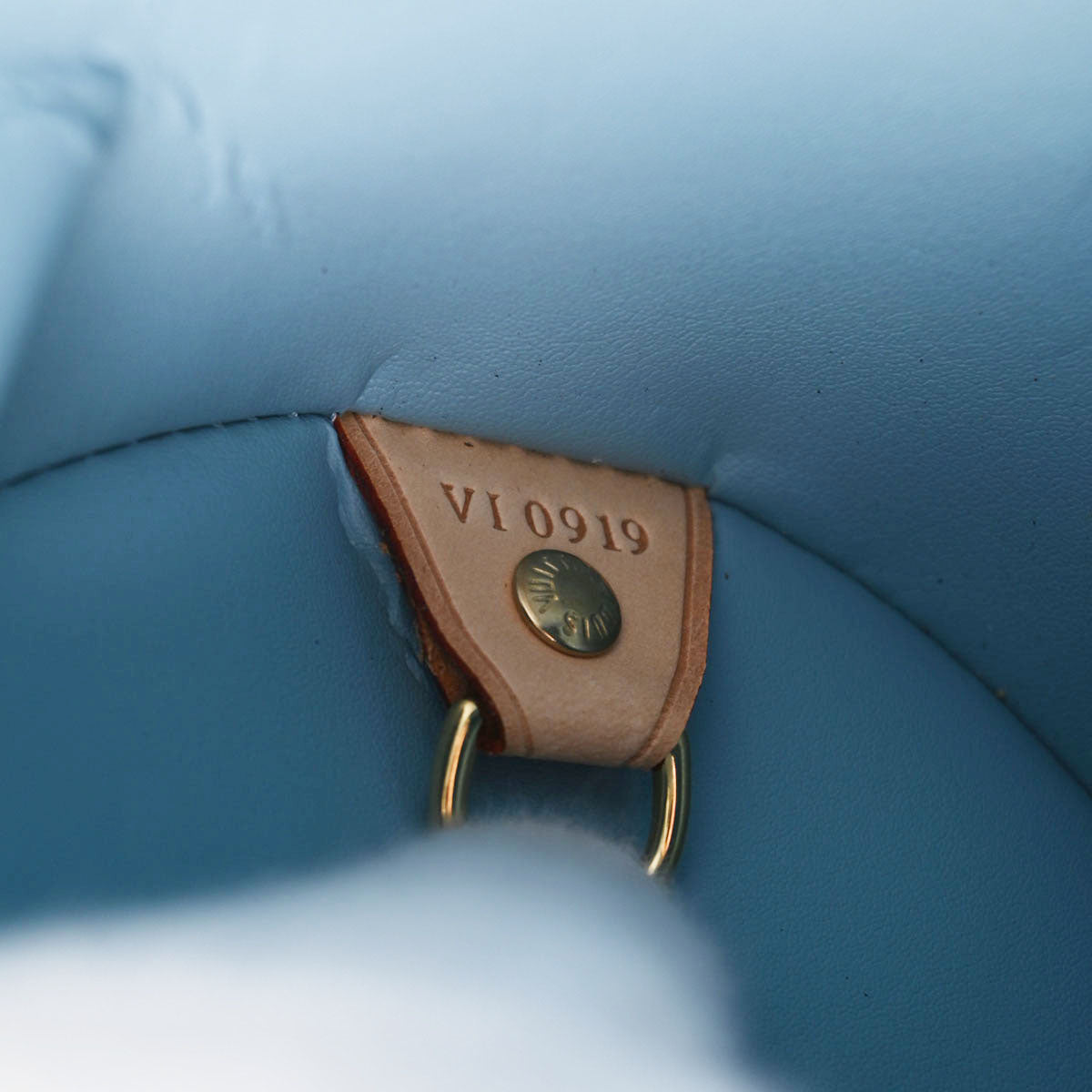 ルイヴィトンベッドフォード 14125 ベビーブルー レディース