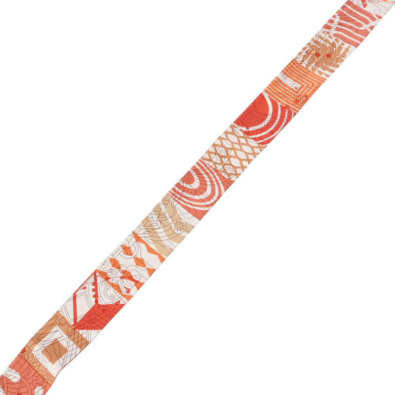 エルメスツイリー フリンジ TWILLY AU オレンジ/ルージュ レディース