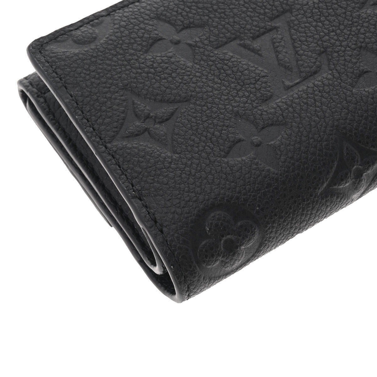 ルイヴィトンポルトフォイユメティス コンパクト 14145 黒 レディース