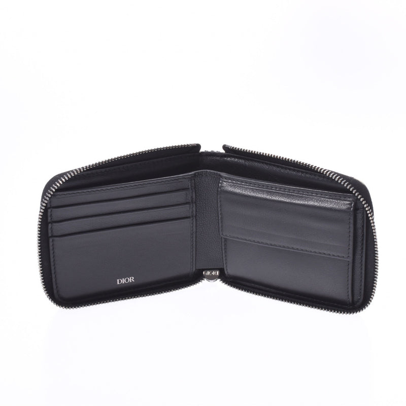 クリスチャンディオールトロッター ラウンドファスナー ネイビー系