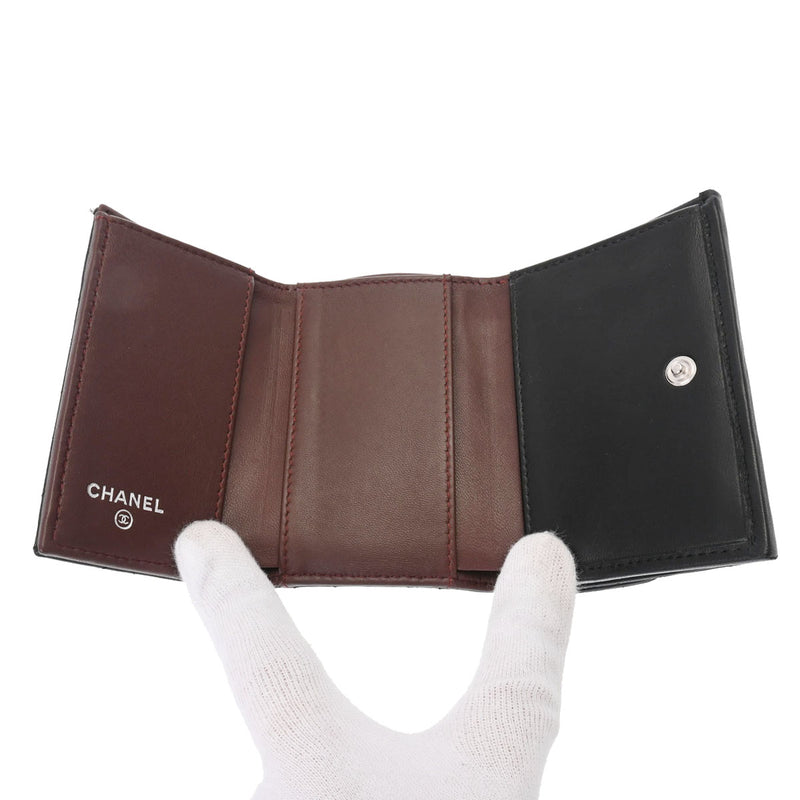 シャネルクラシック スモールフラップ ウォレット 42976 ブラック