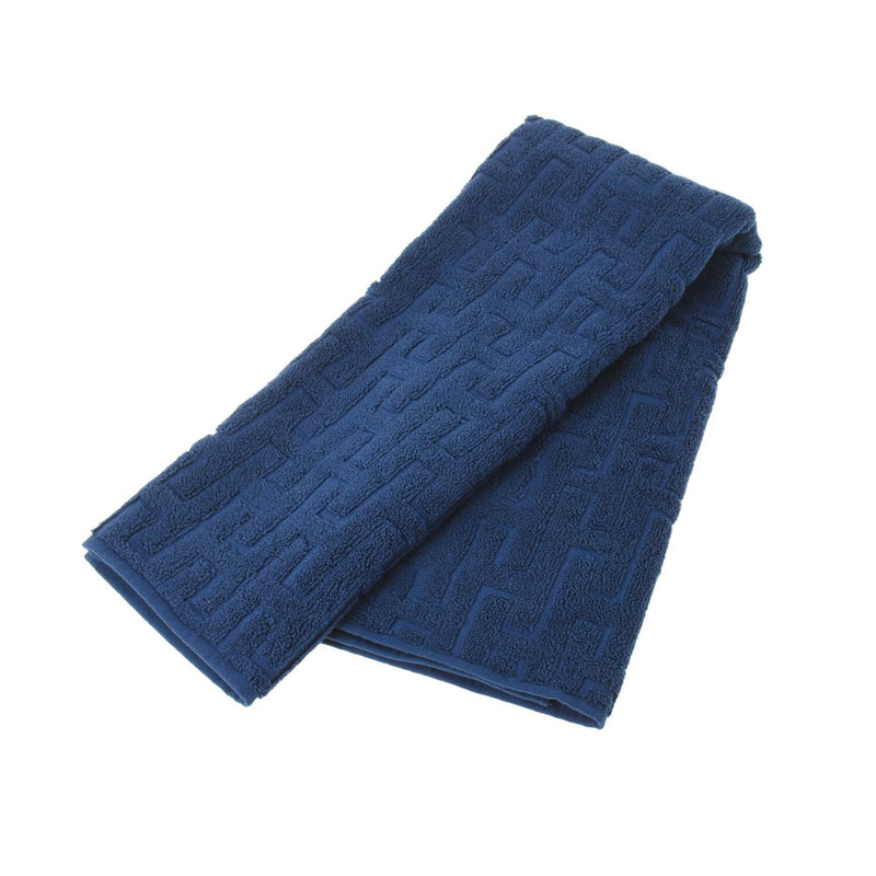 エルメス コットン ステアーズ フェイスタオル ブルー 青 お急ぎ対応