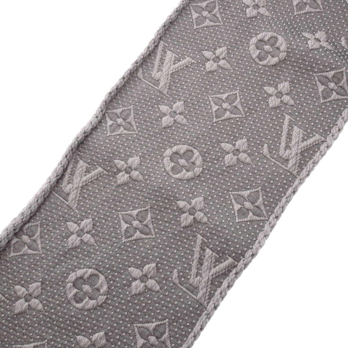 ルイヴィトンエシャルプ ロゴマニア グリペルル レディース マフラー