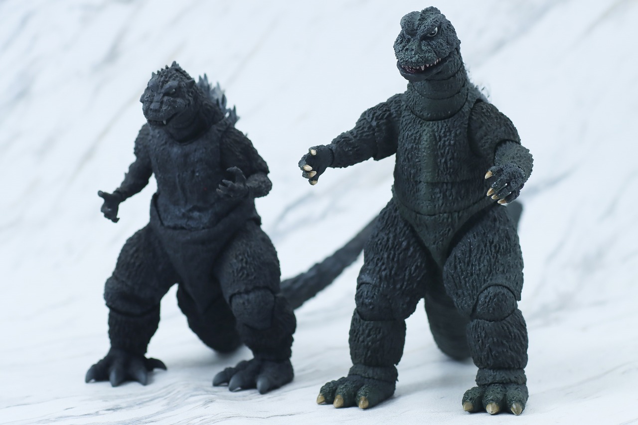 モンスターアーツ ガイガン 1972 ゴジラ1973 ソフビ付