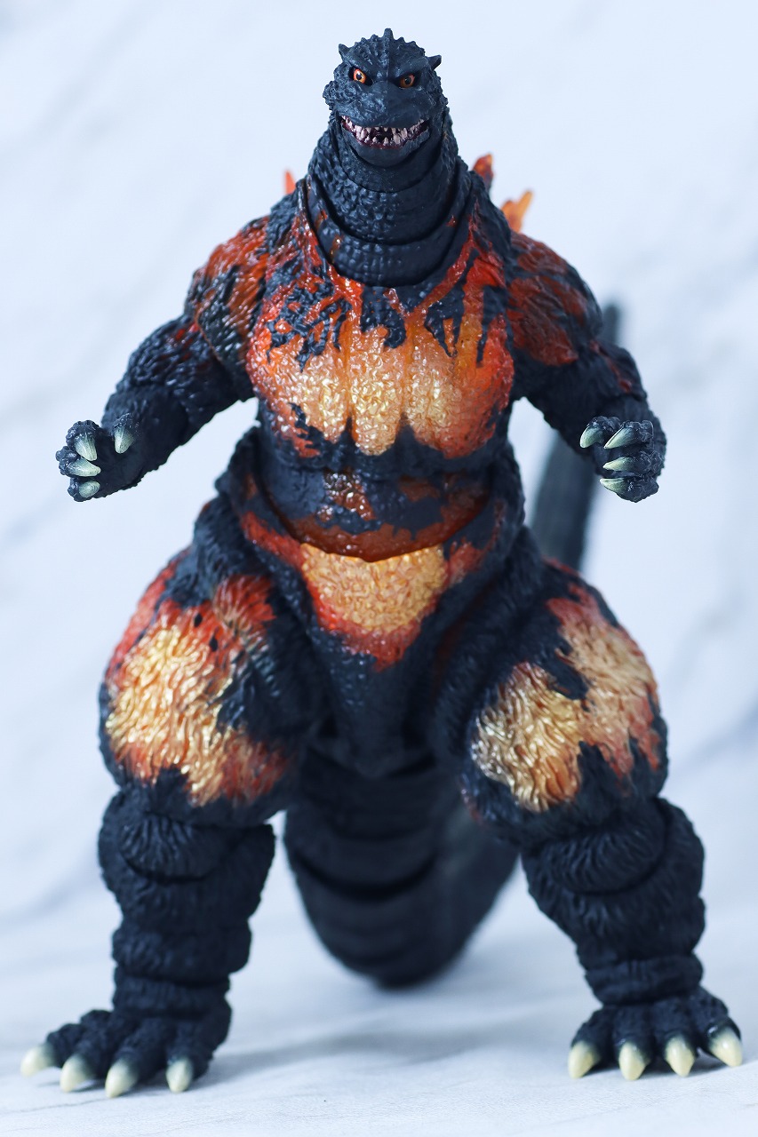 バーニングゴジラ モンスターアーツ Amazon.com: TAMASHII NATIONS