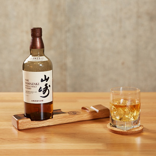 山崎 白州 ウイスキー ボトル ディスプレイ 響100周年記念700ml 木