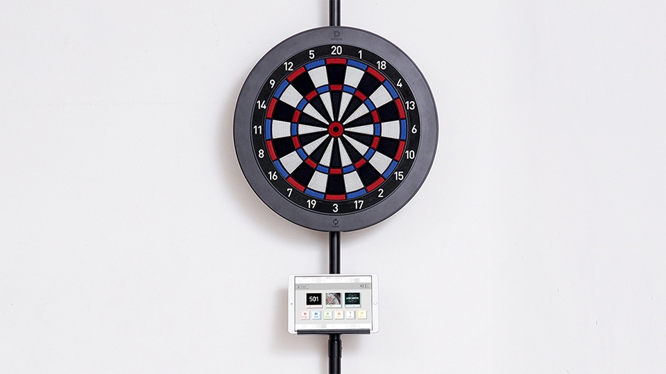 ダーツボード セット ダーツライブホーム & ダーツスタンド D.craft