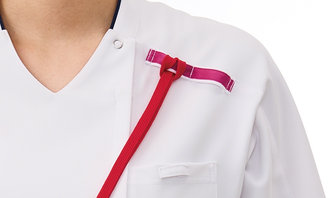 男女兼用スクラブジャケット半袖[KAZEN製品] 999｜THS-白衣通販・販売