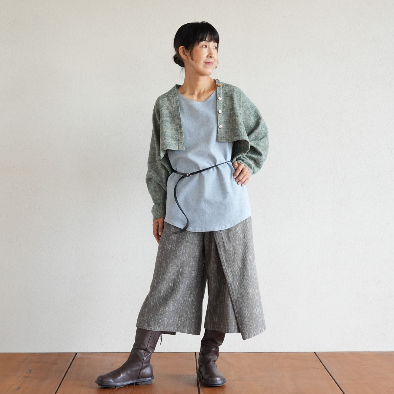 うさとの服 usaato ムササビパンツ うさとの服 usaato パンツ 草木染め