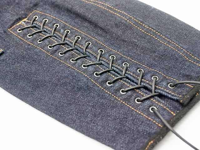 BLACK SIGN/ブラックサイン】「Dark Indigo Denim Sheriff Breeches