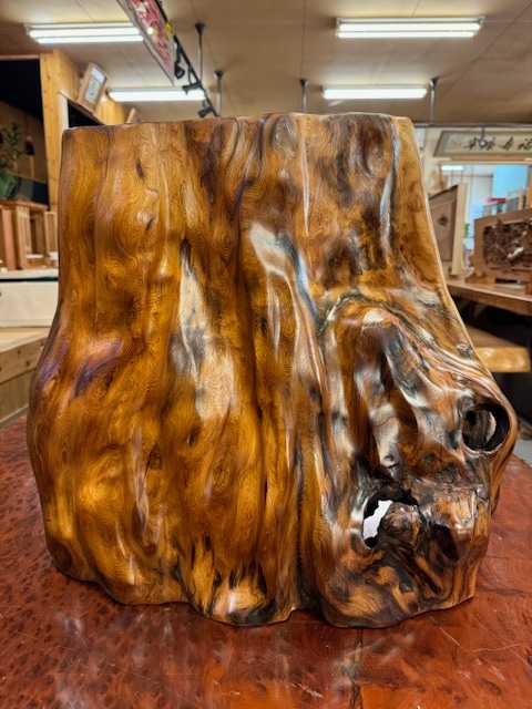 屋久杉上杢自然ミニオブジェついたて021 | 屋久杉ついたて（衝立