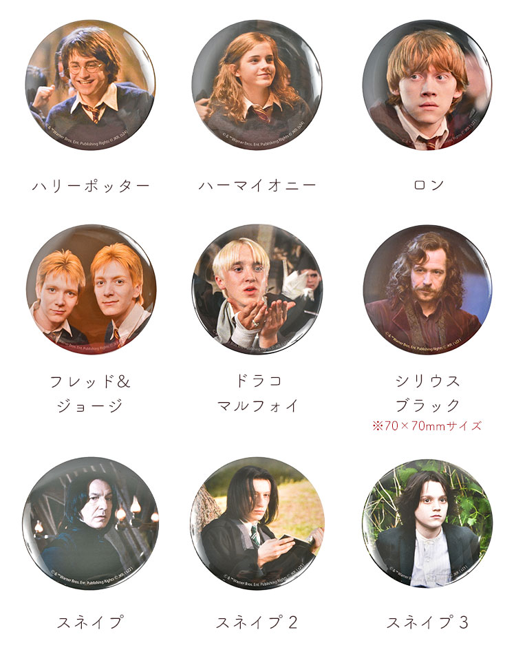 ハリー・ポッター スクエアカンバッジコレクション ドラコ・マルフォイ