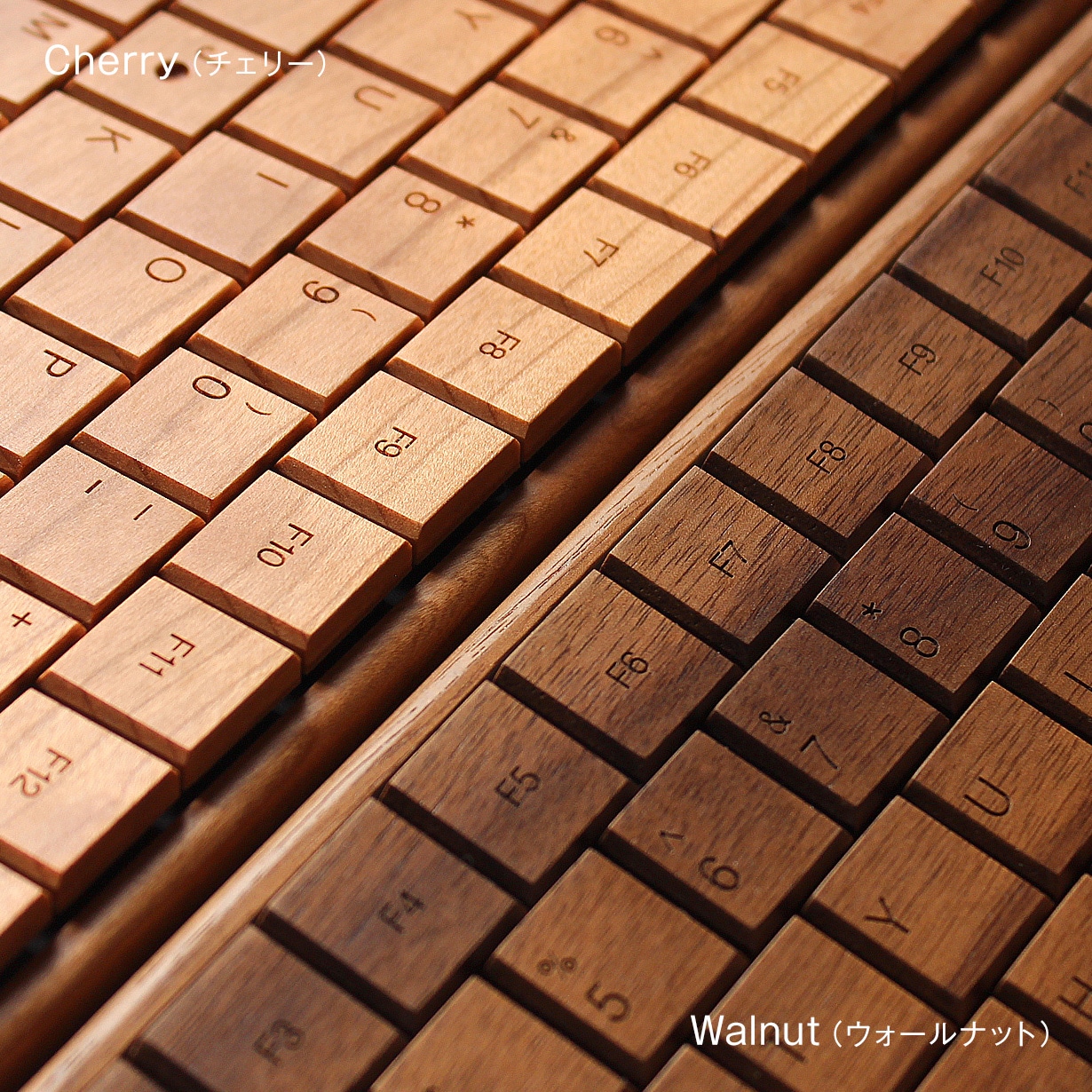 木をタイピング、本物の木で創った「木ーボード」 | おしゃれな北欧風