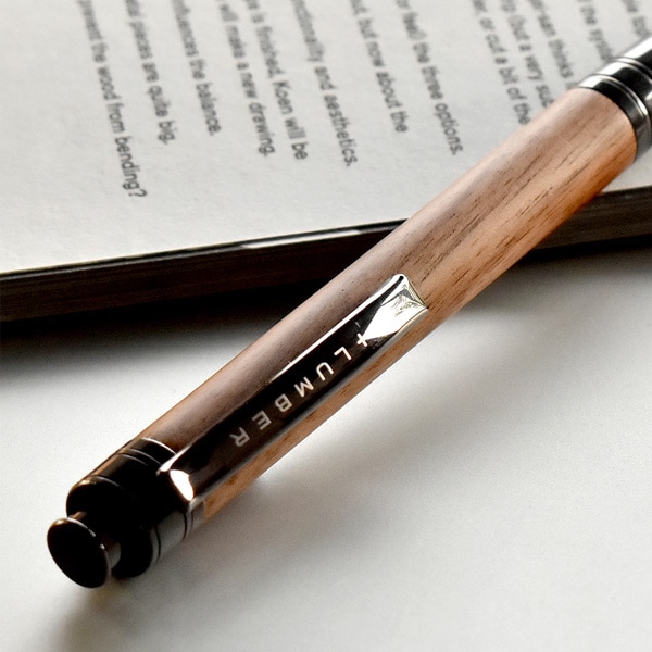 □「BALLPOINT PEN KNOCK」ノック音が静かな高級木軸ボールペン ノック