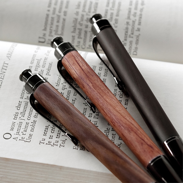 □【プレミアム】「LEAD PENCIL 2mm（黒檀）」大人の鉛筆、高級木材の