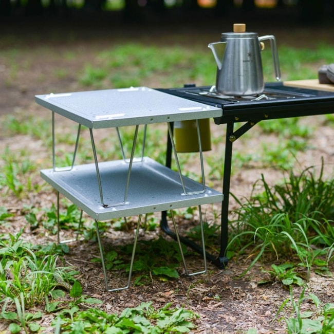 peak シェルコン25×2 IGTテーブル snowpeak シェルコン25×2 フラット