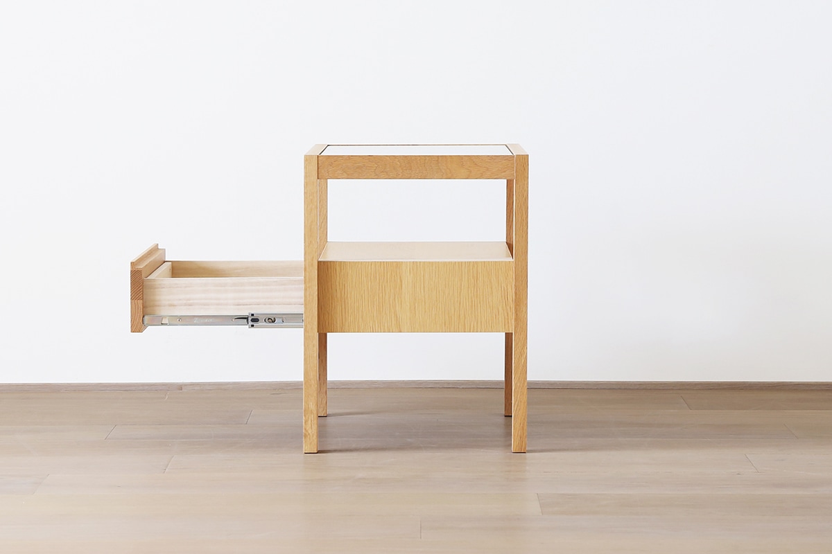 レッチェ 50サイドテーブルWO