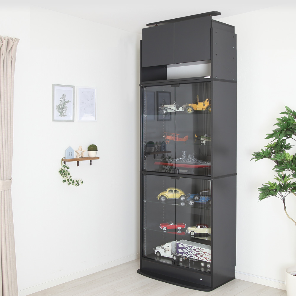 ユニオン 製図ケース A3対応 木製 7段 北欧風 収納 蛇腹シャッター