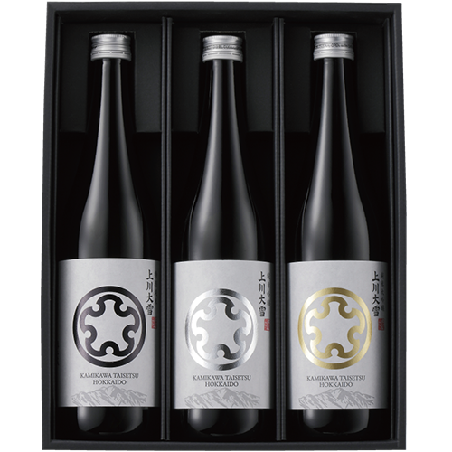 上川大雪」 特別純米・純米吟醸・純米大吟醸 720ml 3本セット┃上川