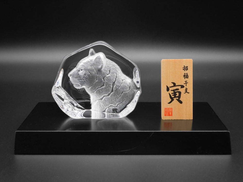 マッツ ジョナサン クリスタル置き物 プードル マッツ ジョナサンMATS