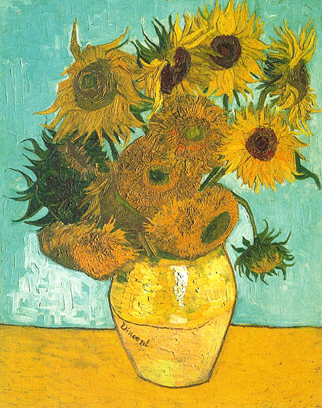 解説 フィンセント・ファン・ゴッホ ひまわり｜求龍堂