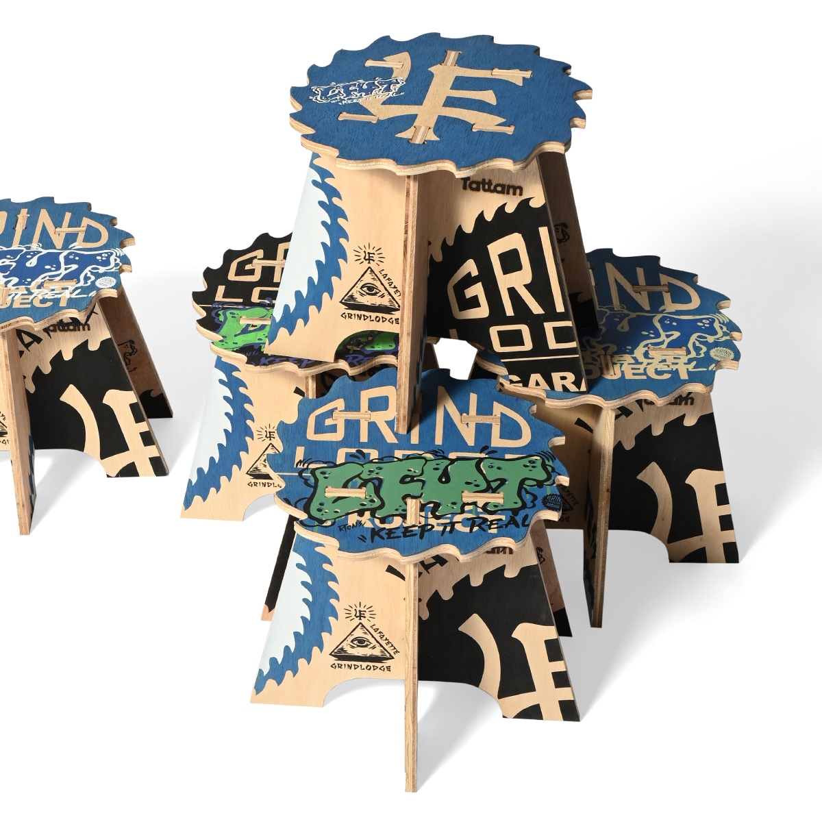 grind lodge スツール 限定】GRINDRODGE【グラインドロッヂ】スツール