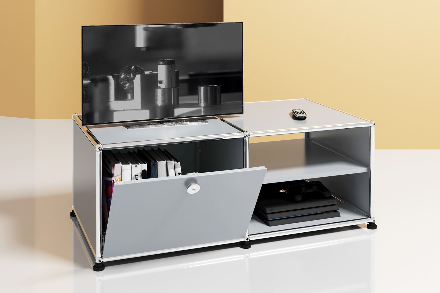 USM ハラーテレビボードTVボードホワイト