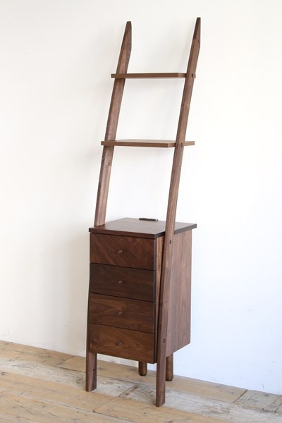 木製彫刻収納棚 引き出し2つ 木製彫刻収納棚 引き出し2つ